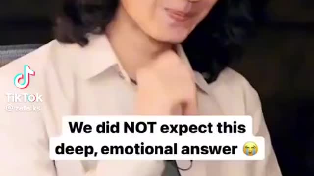 We did not expect this answer!