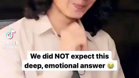 We did not expect this answer!
