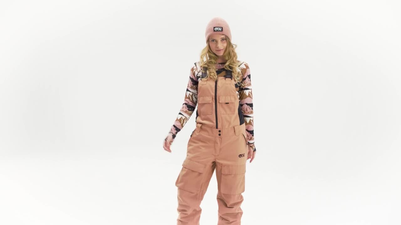 [??]BRITA BIB PANTS - ASH ROSE