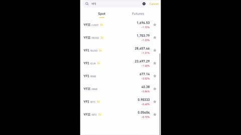 Use a binance