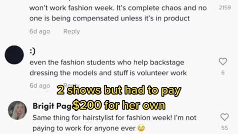 Did you know models payto oyalk in Fashion Week shows?