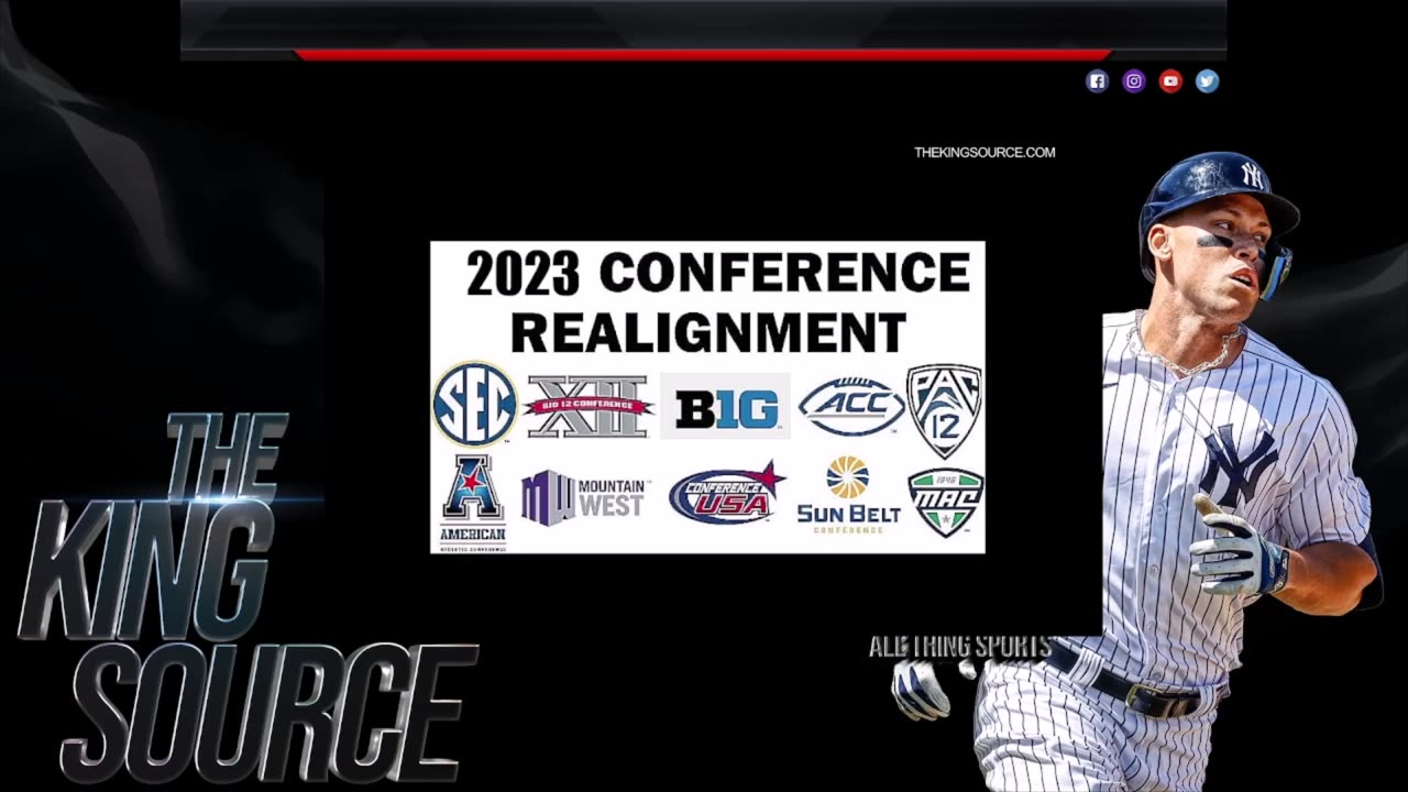 Sports Analysis with THE KING SOURCE: NCAA FOOTBALL CONFERENCE REALIGNMENT UPDATE