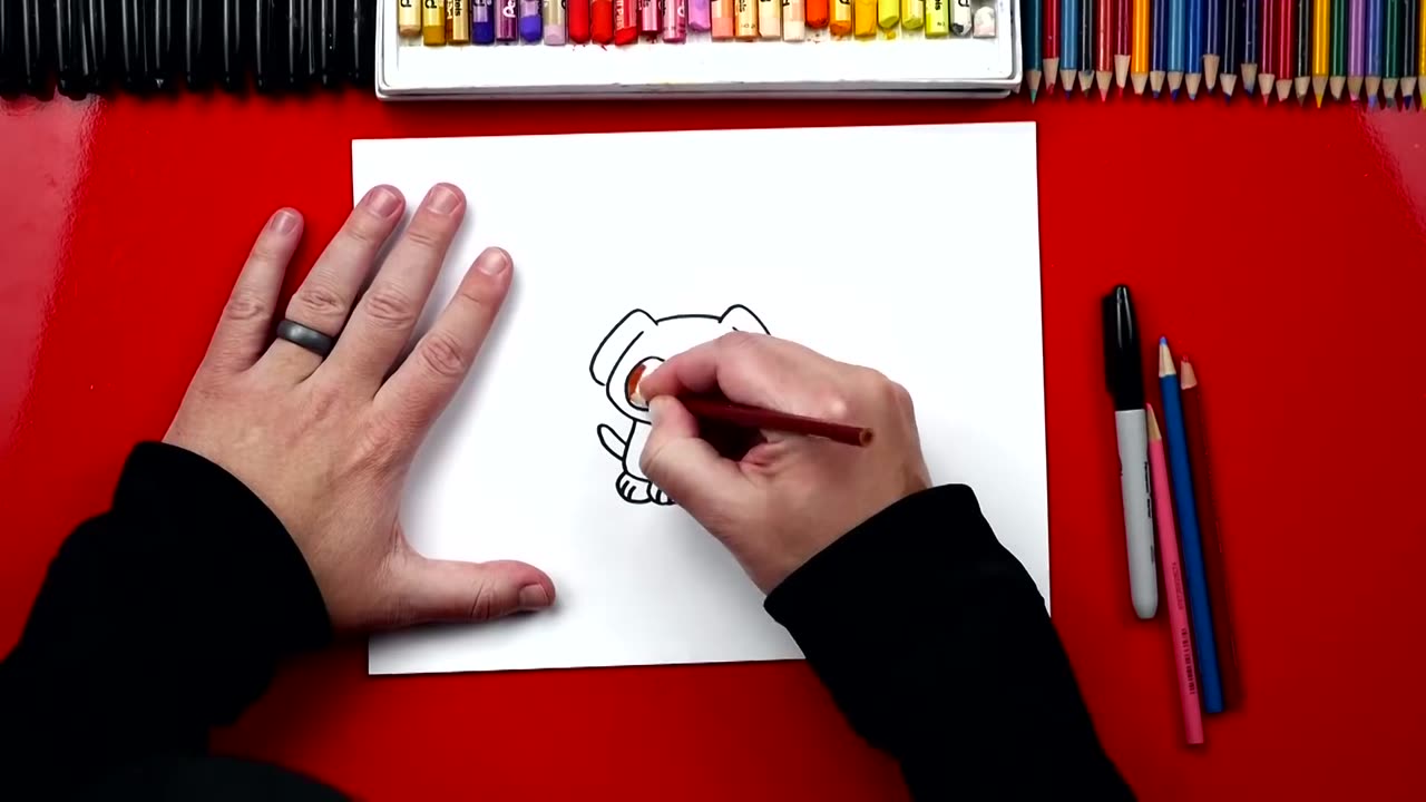 How To Draw The Cutest Puppy