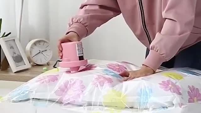 Vacuum Compression Bag Vacuum Bag Quilt Clothes Storage Bag Set