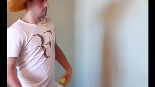 Tennis at home challenge