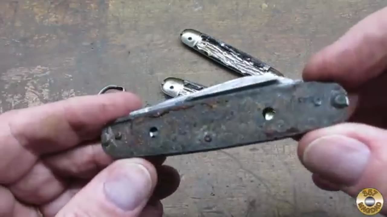 POCKET KNIFE RESTORATION-Imperial Kamp King.