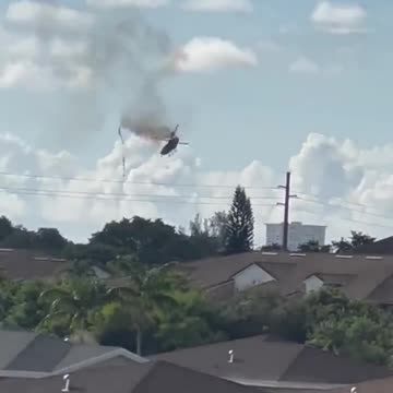 Helicopter crashed into Pompano Beach apartment