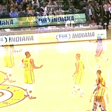 Paul George, shot and made an amazing jumper from near half court!