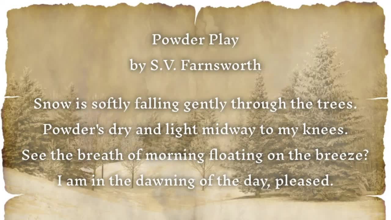 Powder Play by S.V. Farnsworth