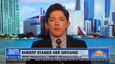 SHERIFF STANDS HER GROUND