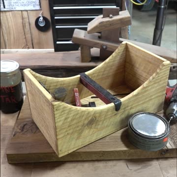 Homemade Toolbox with Pine TAR