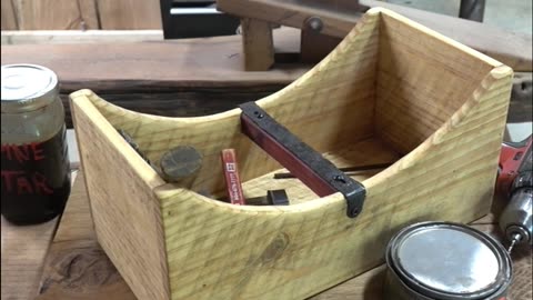 Homemade Toolbox with Pine TAR