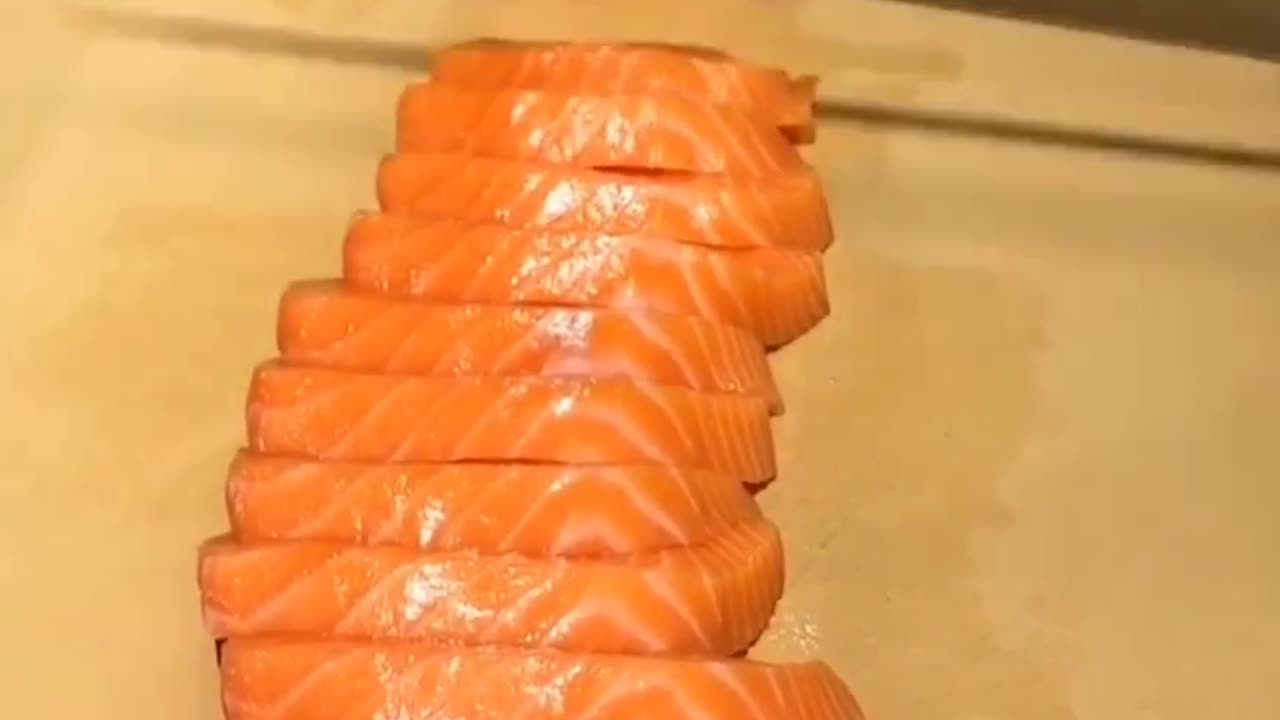 Salmon Cutting And Cleaning Fastest With Japanese Styles Food: Amazing Fish Cutting Skills #01