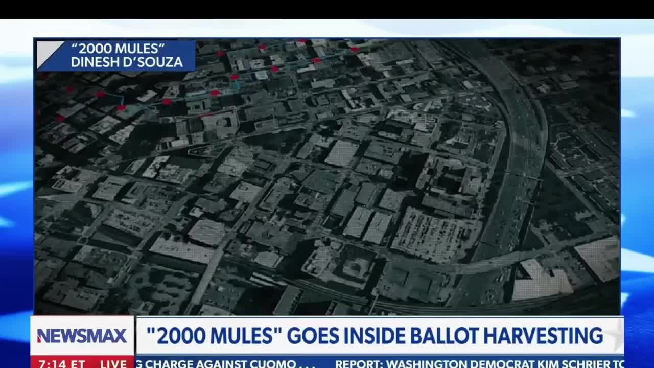 Dinesh D’Souza's '2000 Mules' Movie Trailer about Ballot Harvesting in the 2020 Election