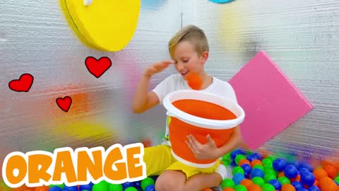 Vlad and Niki Inside the Magic Cube Challenge