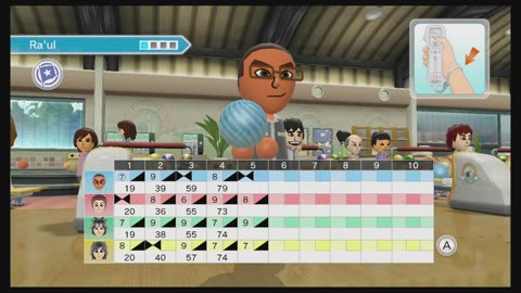 Wii Sports Club Bowling Game6 Part1