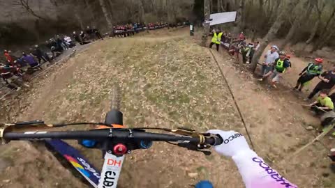 POV _ Amaury Pierron's Insane WINNING Run in Lourdes