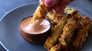 Keto Zucchini Fries