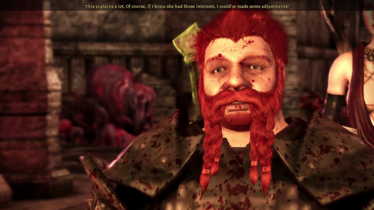 Dragon Age Origins Oghren finds out about Hespith and Branka