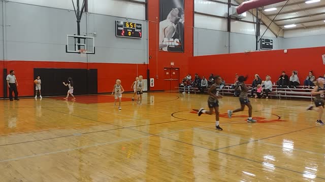 Bentonville West Blades 3rd Grade Girls vs Bentonville West Powers 22-23