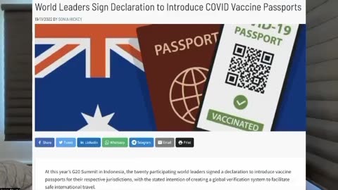 Pandemic of fear they'll use next...