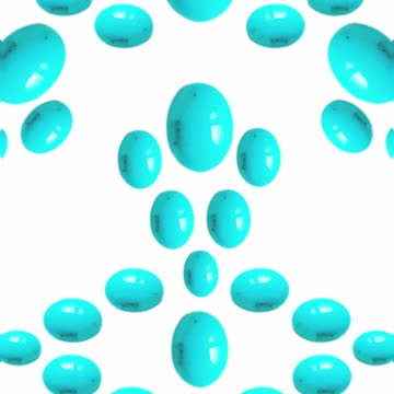 6mm*8mm Natural Turquoise Cabochon Egg-shaped loose beads for Jewelry Making Design pretty stone