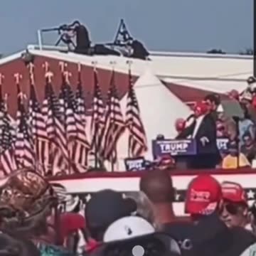 Video shows sniper’s reaction to assassination attempt on President Trump