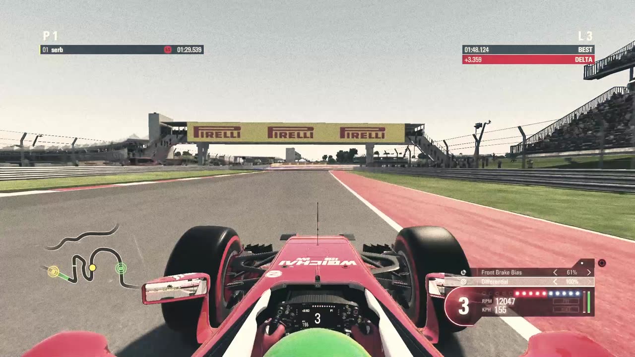 F1 2016 USA practice few laps