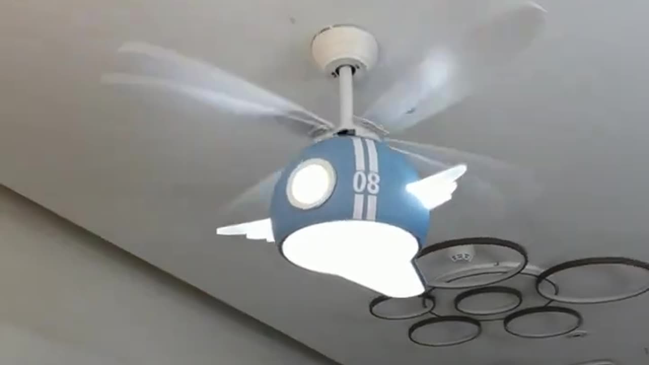 Fly High with Your Kid's Imagination: Upgrade Their Room with Aircraft Ceiling Fan with Light