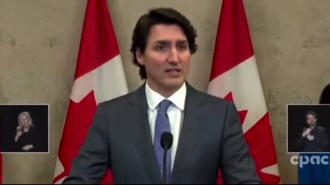Trudeau Stating That Truckers Don't Represent Canada