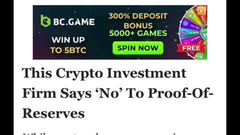 Grayscale says #No to #proofofreserves