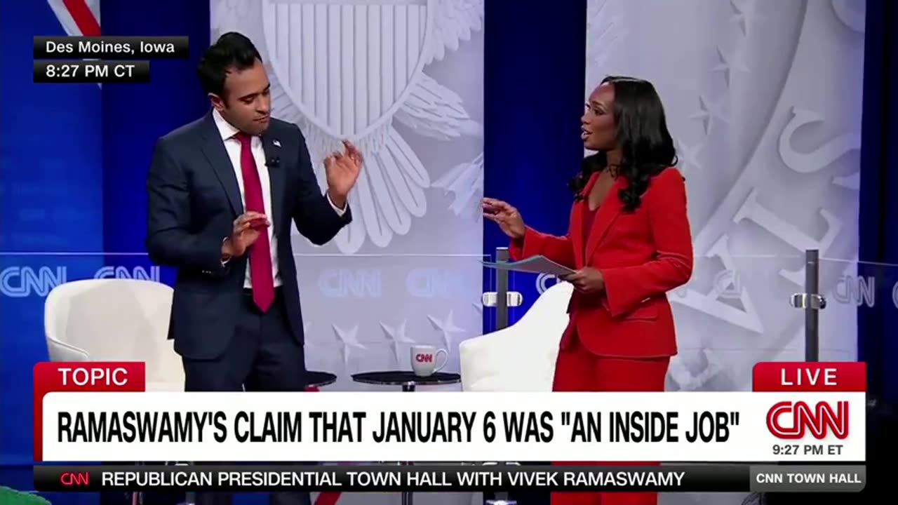 Vivek Ramaswamy ROASTS CNN For Remarks On January 6