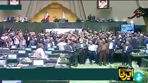 Iranian MPs chant "Death to America" in parliament- Can someone confirm?????