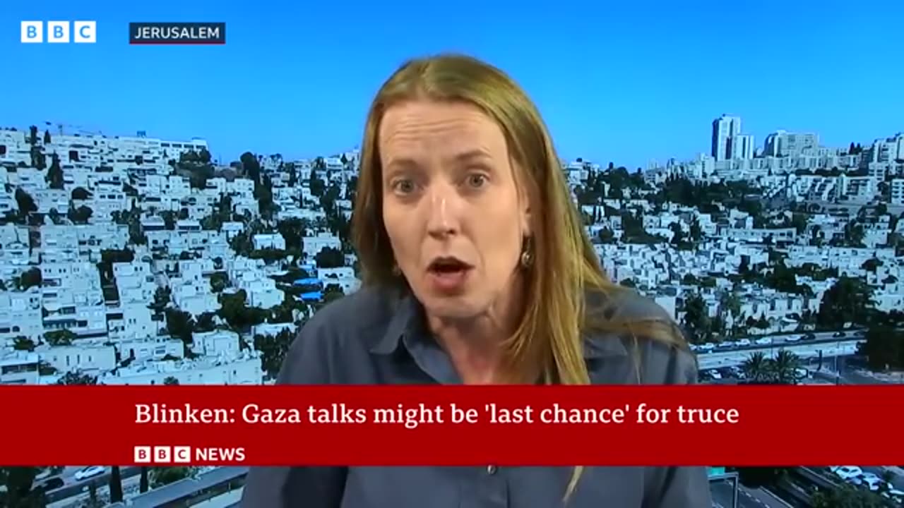 Gaza ceasefire talks might be ‘last chance’ to free hostages, says Blinken | BBC News