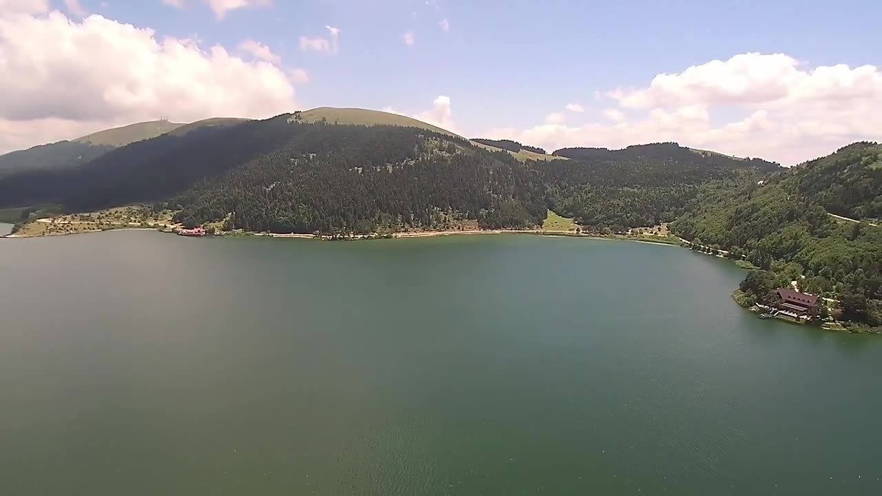 Drone shot of beautiful place