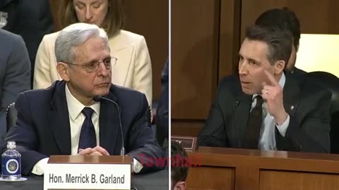 ⚠️FULL EXCHANGE between Senator Josh Hawley & Attorney General Merrick Garland: