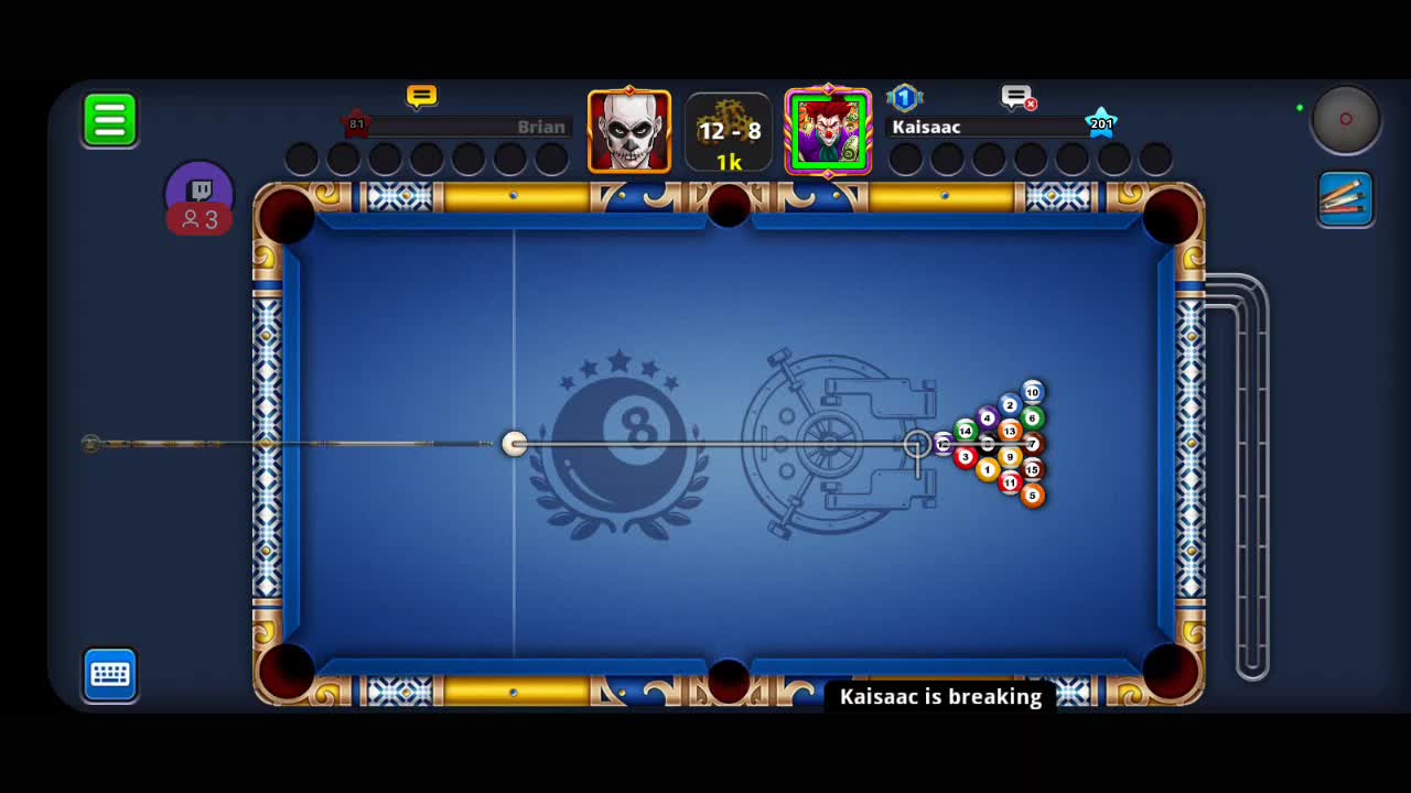8 ball pool game stream