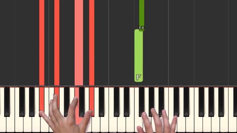 How to play "IT'S RAINING SOMEWHERE ELSE" from Undertale [Piano Tutorial] [Video Game Music]