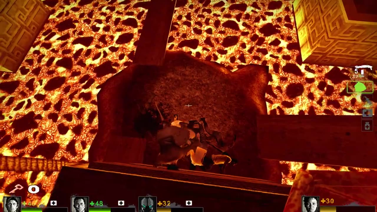 Left for Dead 2 Legend of Zelda OoT Fire Mountain Stage 1