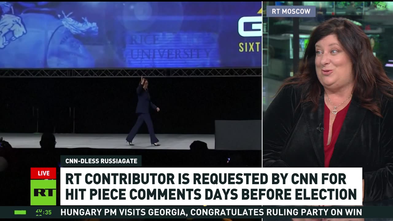 CNN requests RT contributor’s comments for hit piece just ahead of US election