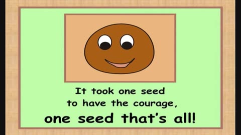 One Seed - a children's story and song