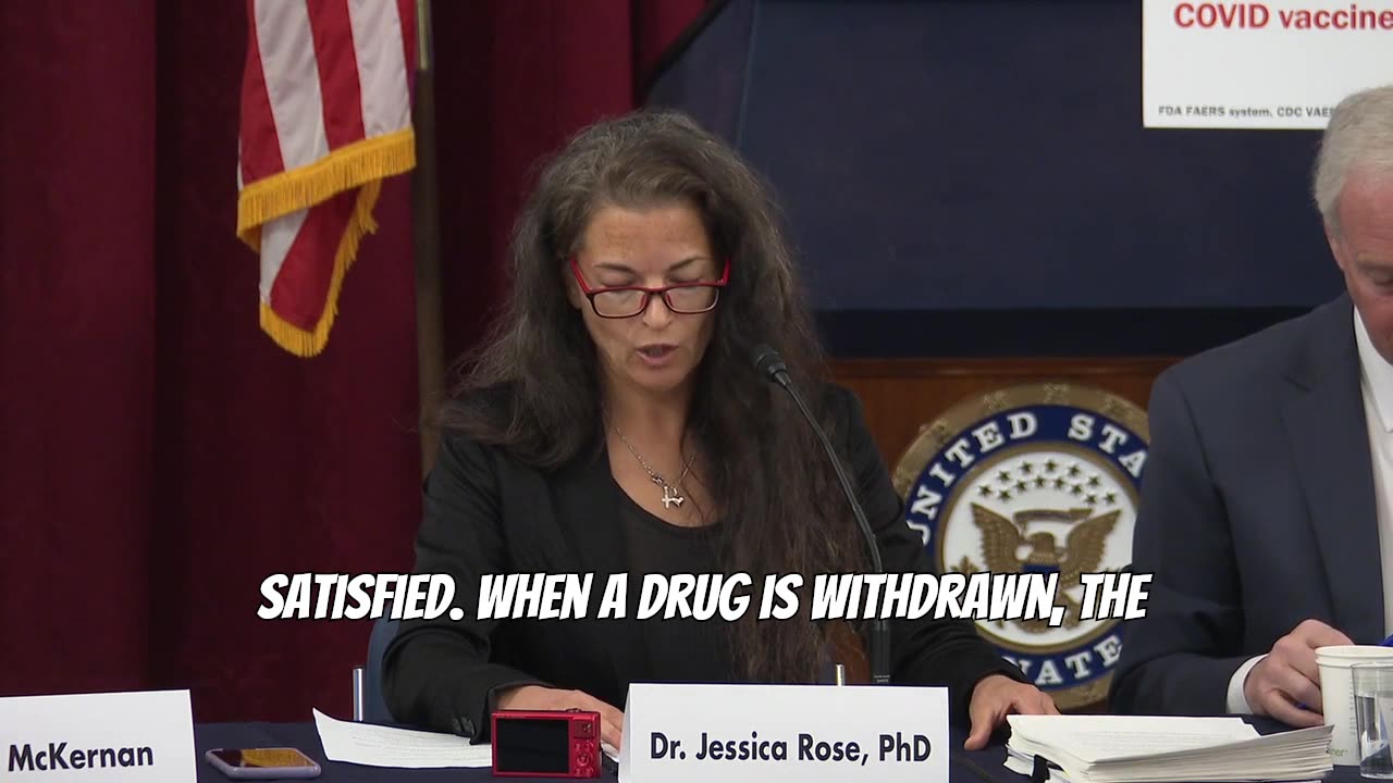 Powerful testimony by dr. Jessica Rose