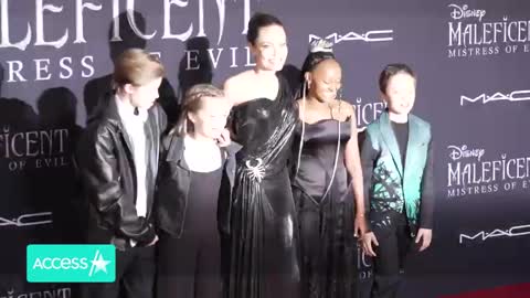 Angelina Jolie Attends Daughter Zahara’s Homecoming At Spelman College