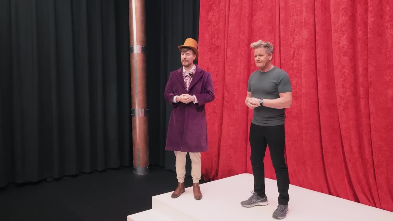 Mr beast Built Willy Wonka's Chocolate Factory!