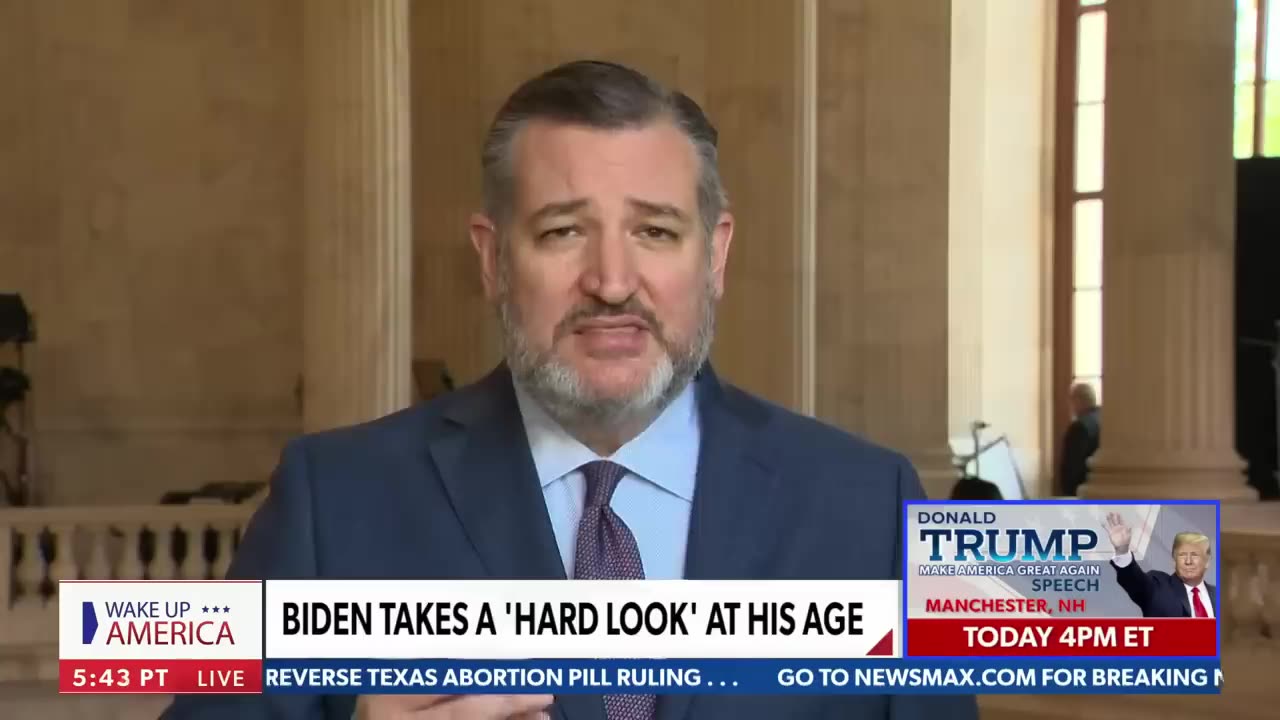 Sen. Ted Cruz: Biden to stay locked in 'same basement' for 2024