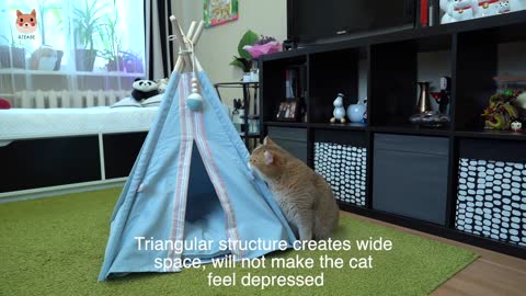 Tent cat nest