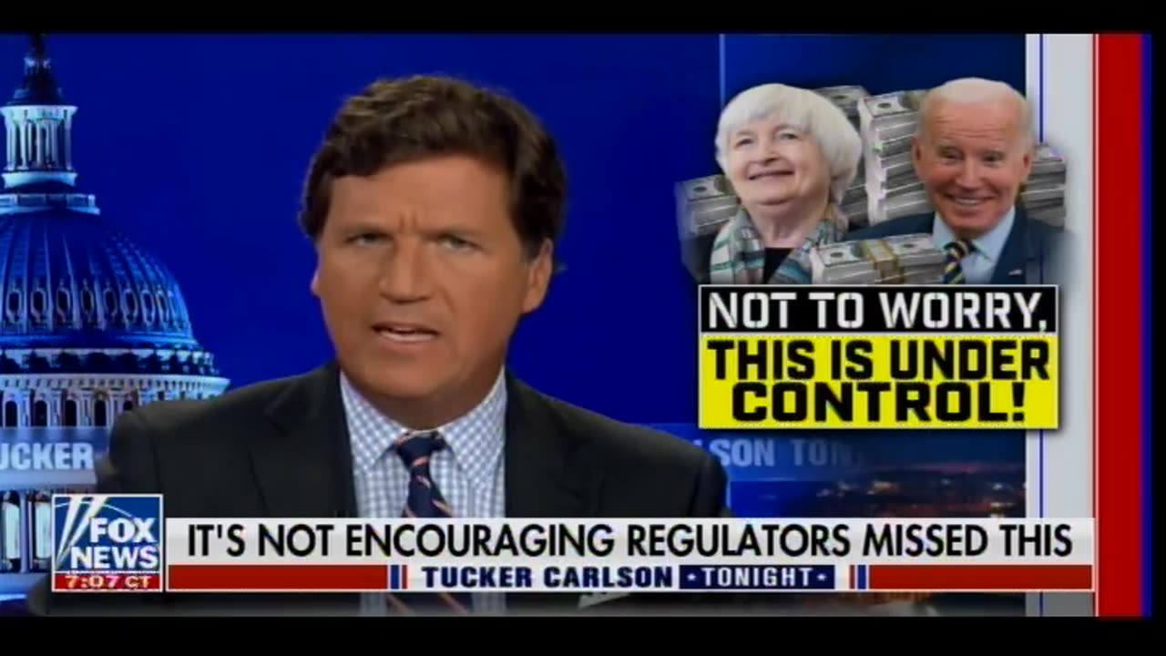 Tucker Carlson on Banking Crisis: "If Americans Don't Speak Out It Will Mean Digital Currency