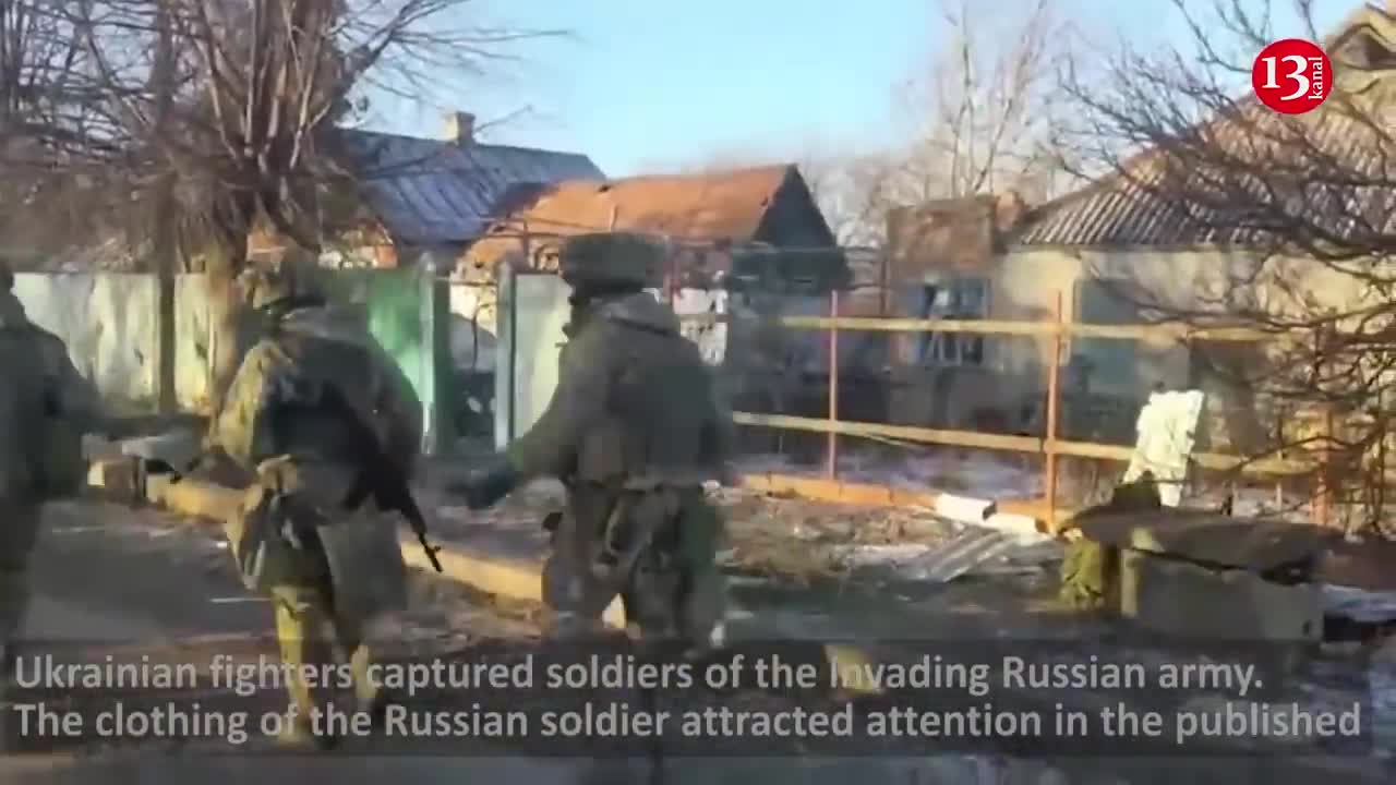 Morning hunt' - Ukrainian soldiers take captured