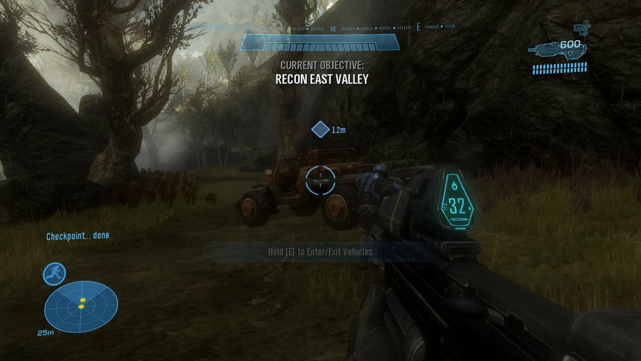 Halo Reach Datapad #1 Location (Winter Contingency Rally Point Bravo)