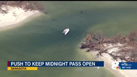 Joining WFLA to Discuss Keeping Midnight Pass Permanently Open